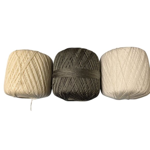 Yarn & Crochet Thread Lot Many Colors Styles Naturgarn Morning Moon Fibra Natura - Picture 7 of 13